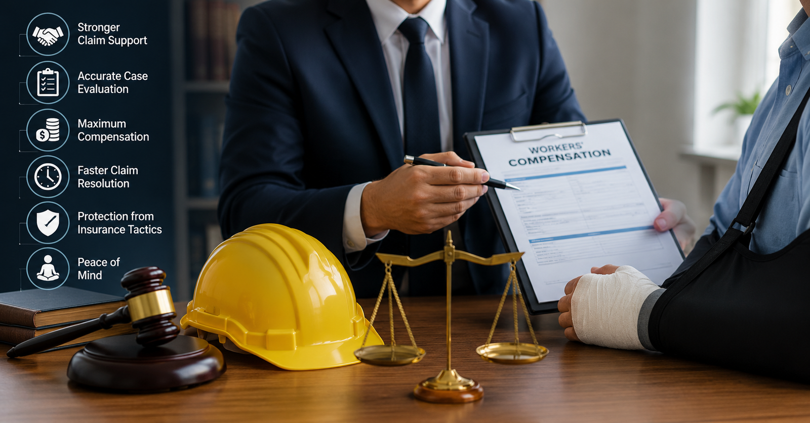 Key Benefits of Hiring a Workers’ Compensation Lawyer Early On