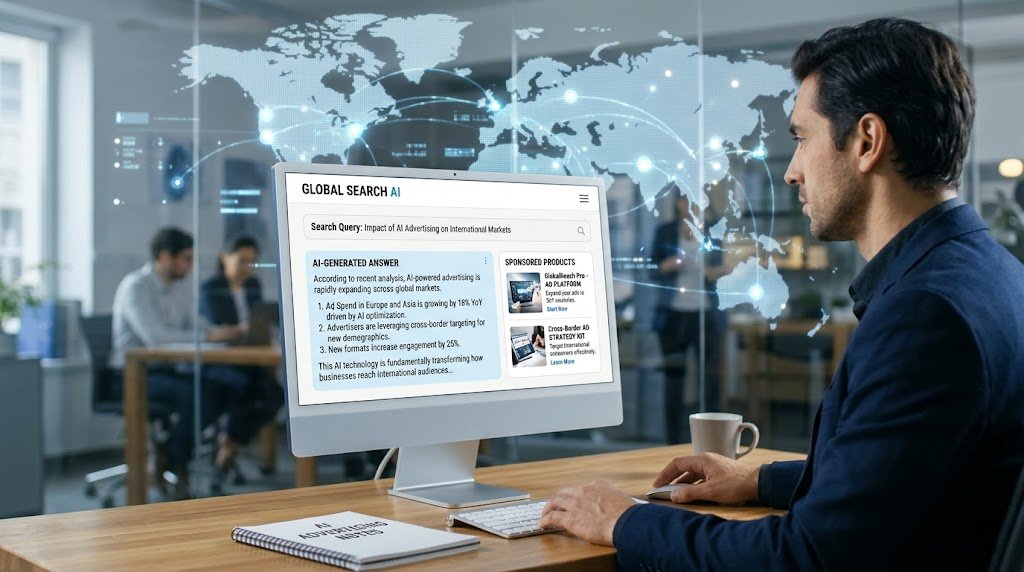Google AI Search ads expansion into international markets